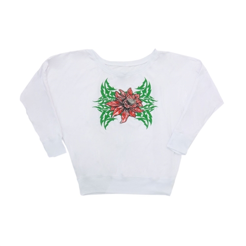 Tribe Rose - Off Shoulder Girl-Shirt