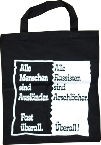 Alle Menschen sind Ausl�nder - Stofftasche