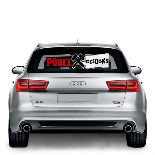 P�bel & Gesocks - Autoaufkleber