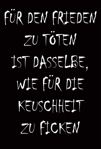 F�r den Frieden - Fahne