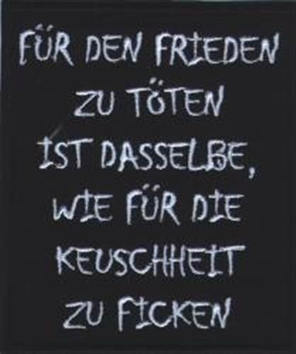 F�r den Frieden - Aufn�her