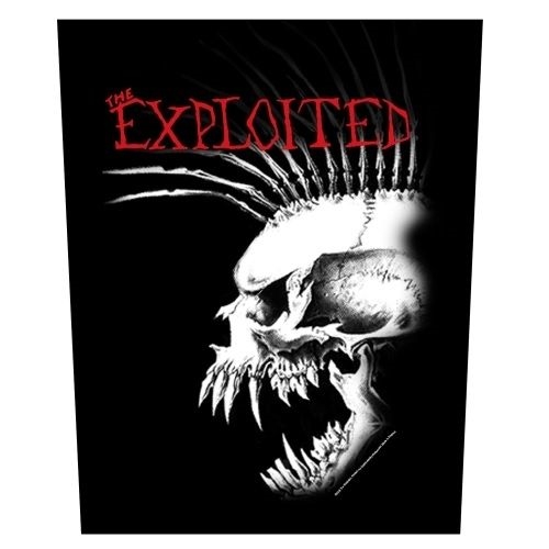 Exploited - New Skull, Ruckenaufn�her