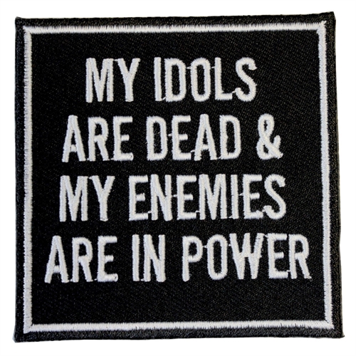 My idols are dead - Aufn�her