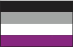 Asexual Pride Flag - Aufn�her