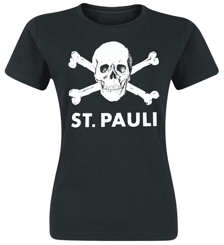FC St. Pauli - Totenkopf, Girl-Shirt