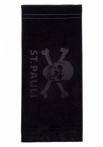 FC St. Pauli - Totenkopf, Badehandtuch