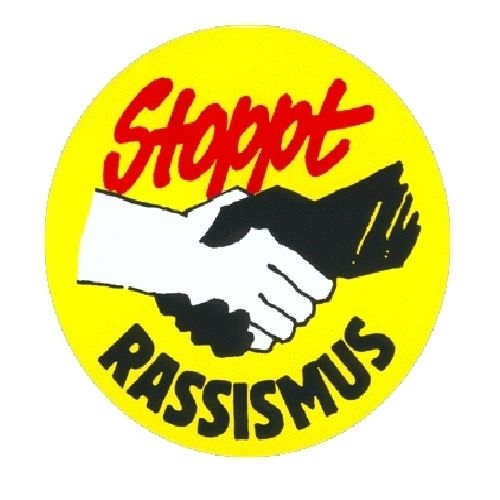 Stoppt Rassismus - Button