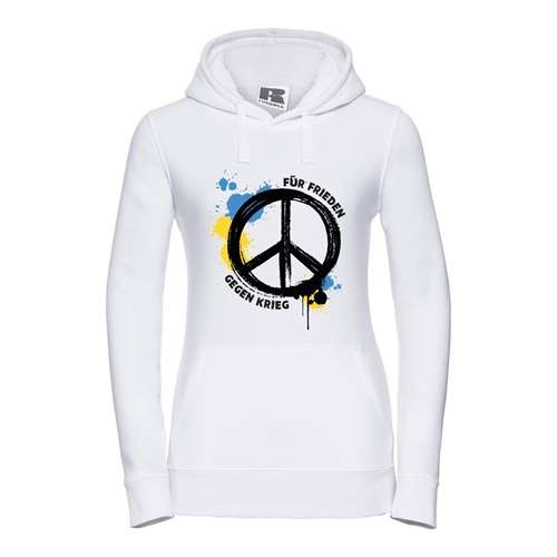 Ukraine - F�r Frieden gegen Krieg, Girl Hoodie