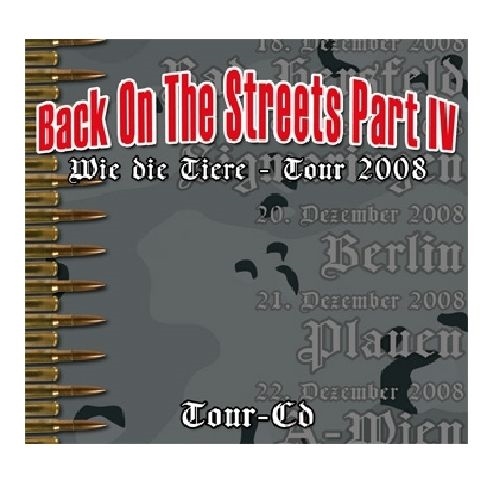 Back on the Streets - Tour CD 2008