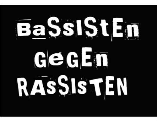 Bassisten gegen Rassisten - Spuckies
