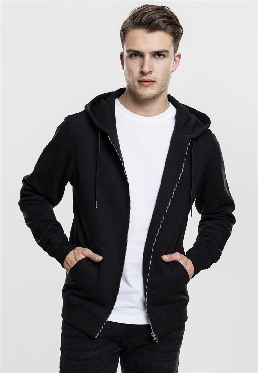 Urban Classics - Basic Zip Hoody, Zip Jacke 