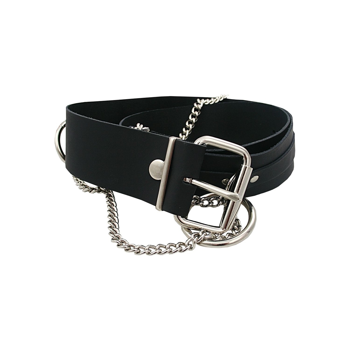 Sid Vicious Lederg�rtel mit Kette