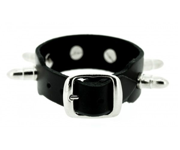 Patronenkugeln - Lederarmband