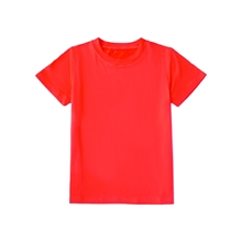 unbedrucktes Kinder-T-Shirt, Oeko-Tex Zertifiziert