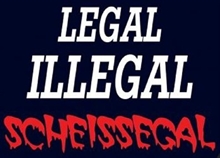 Legal, Illegal - Aufkleber
