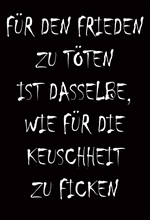 F�r den Frieden - Fahne