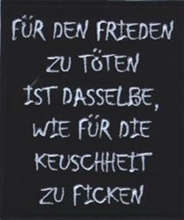 F�r den Frieden - Aufn�her