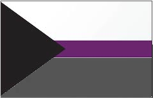 Demisexual Pride Flag - Aufn�her