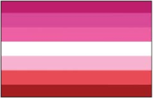 Lesbian Pride Flag - Aufn�her
