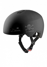 FC St. Pauli - Totenkopf Haarlem, Fahrradhelm