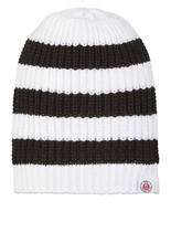 FC St. Pauli - feinstrick Streifen Logo M�tze