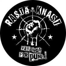 Rasta Knast - Varning F�r Punk, Button