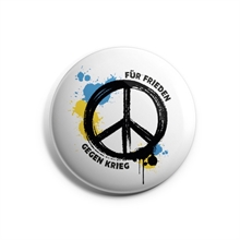 Ukraine - F�r Frieden gegen Krieg, Button