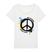 Charity - F�r Frieden gegen Krieg, Girl-Shirt