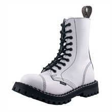 Steel Shoes & Boots - Full White, 10-Loch Boots