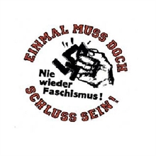 Einmal mu� doch Schlu� sein